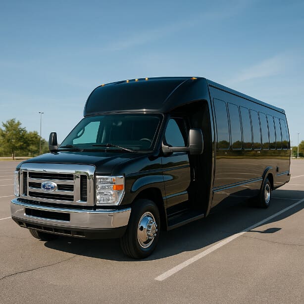 Charter Bus Rental Oshkosh 18 Passenger Minibus